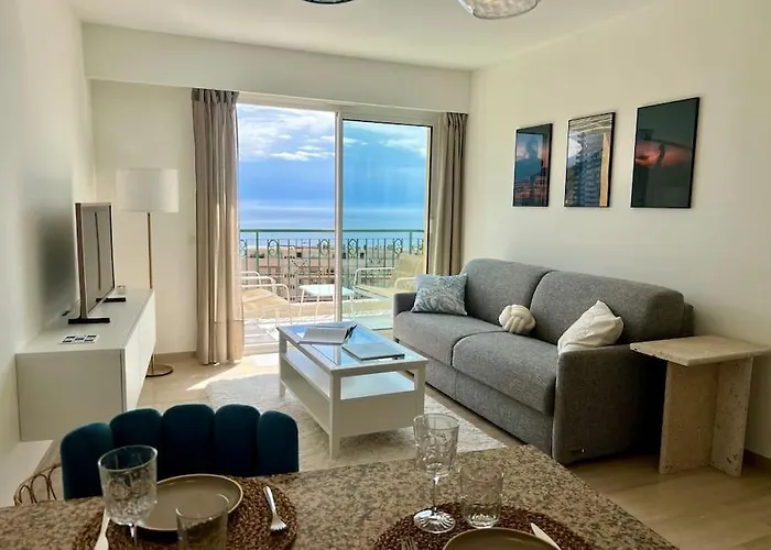 アパート Splendide Vue Mer, Proche Centre ボーソレイユ